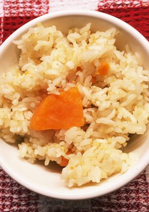 さつまいも ごはん 秋 キヌア 炊飯器-レシピのメイン写真