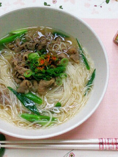 肉吸いにゅうめん〜大阪〜-レシピのメイン写真