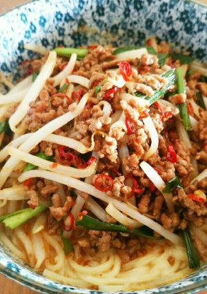 雑！男飯流台湾担々麺？！-レシピのメイン写真