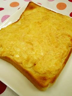 明太チーズトースト-レシピのメイン写真