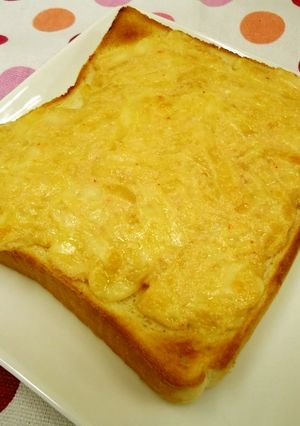 明太チーズトースト-レシピのメイン写真
