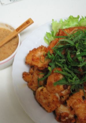 ☆梅シロップの味噌ダレ☆でからあげ君♪-レシピのメイン写真