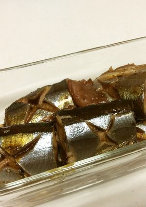 秋刀魚の梅干し煮 by圧力鍋-レシピのメイン写真