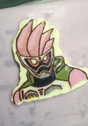 キャラチョコ 仮面ライダー エグゼイド-レシピのメイン写真