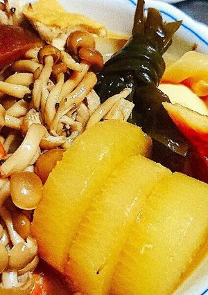超簡単❗切って煮るだけ☆具材ごろっと煮〆-レシピのメイン写真