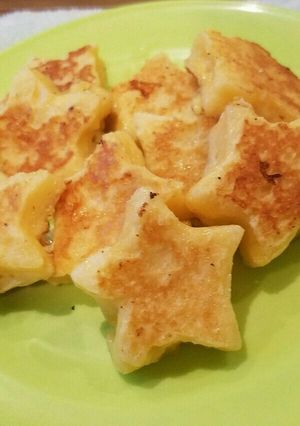 お星様のフレンチトースト(離乳食中期〜)-レシピのメイン写真