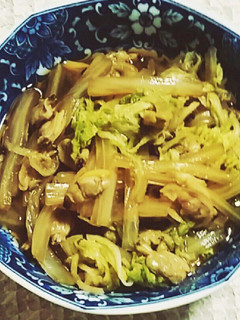 白菜とあさりの煮物-レシピのメイン写真