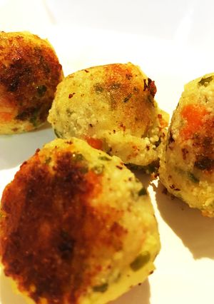 離乳食後期 まんまる野菜ボール-レシピのメイン写真