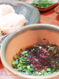 ゆかりそうめん@純和風-レシピのメイン写真