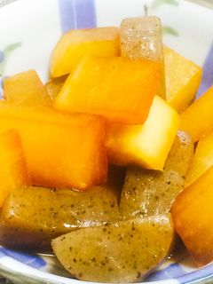 鍋で簡単コトコト✨大根とこんにゃくの煮物-レシピのメイン写真