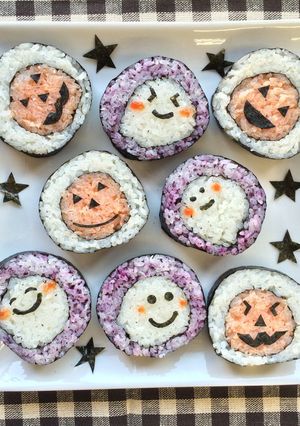★とっても簡単!ハロウィンデコ巻き★-レシピのメイン写真