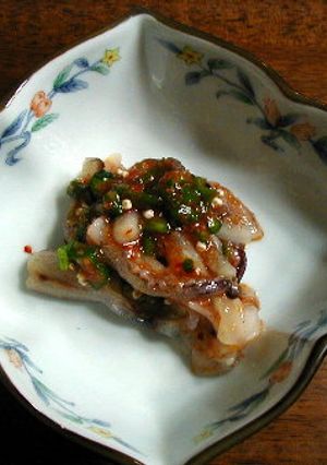 いかとおくらのキムチ和え-レシピのメイン写真