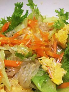 レタスな中華サラダ-レシピのメイン写真