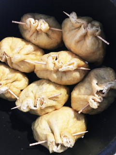 具だくさん☆もち米入り巾着煮-レシピのメイン写真