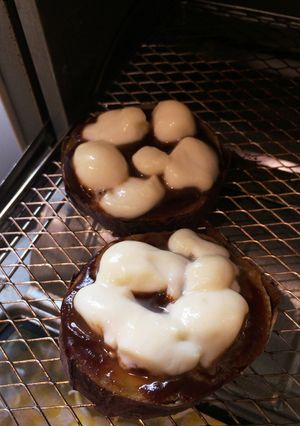 モッツァレラのサツマイモ味噌田楽-レシピのメイン写真