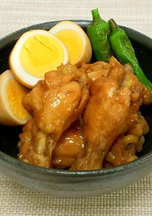 お弁当にも♪鶏手羽元のさっぱり煮-レシピのメイン写真
