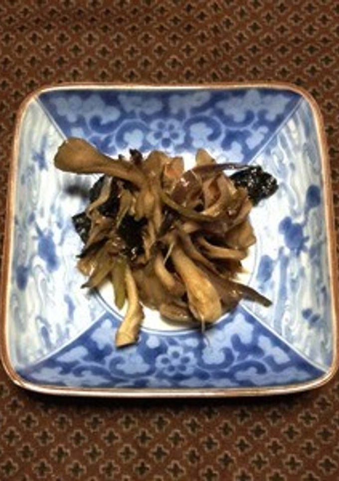 舞茸とみょうがの炒め煮-レシピのメイン写真