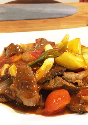 牛肉とトマトの旨辛炒め-レシピのメイン写真