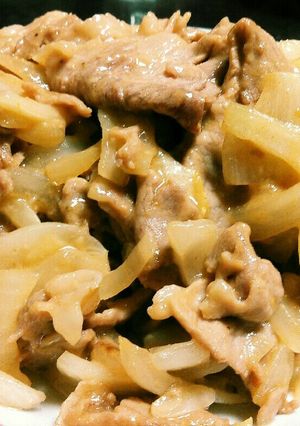 豚肉と玉ねぎの柔らかくておいしい炒め物-レシピのメイン写真