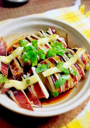 おつまみにピッタリ!イカマヨ焼き-レシピのメイン写真