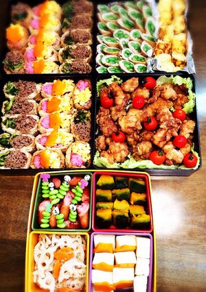2016小学校運動会お弁当覚え書き-レシピのメイン写真
