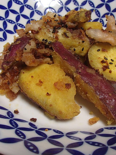 お弁当に♡さつまいもと豚バラ肉の甘辛炒め-レシピのメイン写真