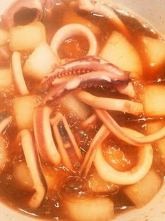 イカと大根の煮物☆彡-レシピのメイン写真