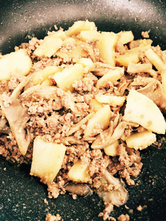 カンタン!ひき肉辛味噌炒め。-レシピのメイン写真