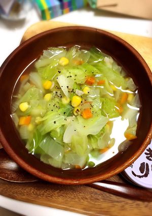 簡単！具沢山野菜スープ(｀･ω･´)-レシピのメイン写真