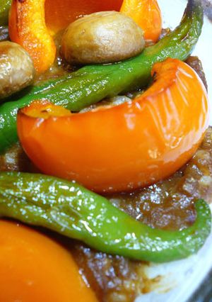 夏野菜☆焼きカレー-レシピのメイン写真