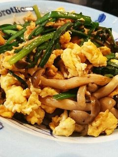 簡単!玉子とニラの炒めもの-レシピのメイン写真