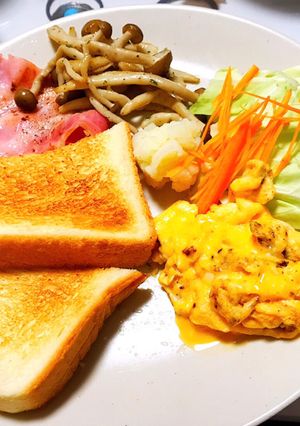 モーニングプレート-レシピのメイン写真
