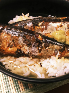 サンマの蒲焼でひつまぶし風-レシピのメイン写真