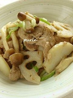 ご飯が進む♪里芋と豚肉の味噌生姜炒め-レシピのメイン写真