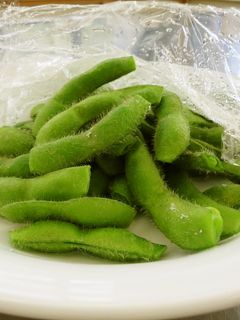 電子レンジで簡単蒸し枝豆-レシピのメイン写真