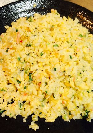 パラパラ明太蟹かま炒飯♫分量はお好みで笑-レシピのメイン写真