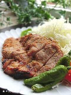 豚肩ロースの味噌漬け焼き☆-レシピのメイン写真