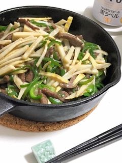 母の味。青椒肉絲(チンジャオロースー)-レシピのメイン写真