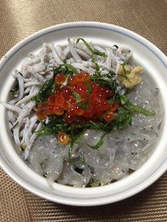 簡単♪生しらす丼-レシピのメイン写真