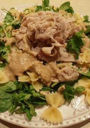 ノンオイル　しゃぶしゃぶサラダパスタ-レシピのメイン写真