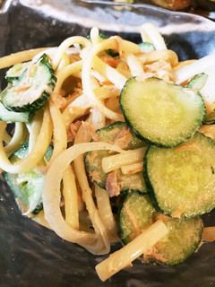 和風味の♡ツナのスパゲティサラダ-レシピのメイン写真