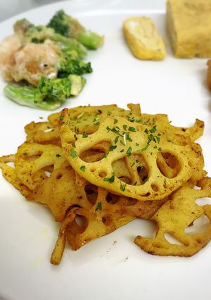 蓮根のめんつゆカレー風味-レシピのメイン写真