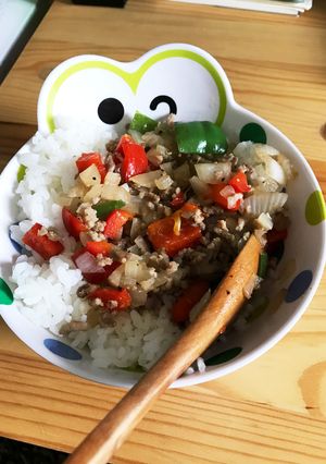 バジル無し!簡単ガパオライス-レシピのメイン写真