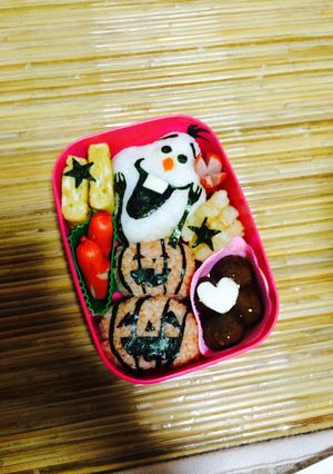 オラフのハロウィン弁当-レシピのメイン写真