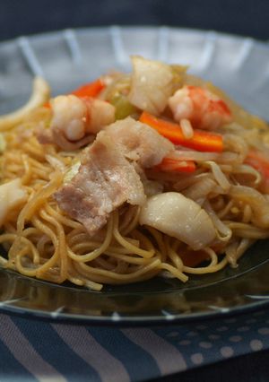 山椒中華五目焼きそば-レシピのメイン写真