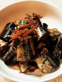 骨まで食べれるサンマの煮付け-レシピのメイン写真