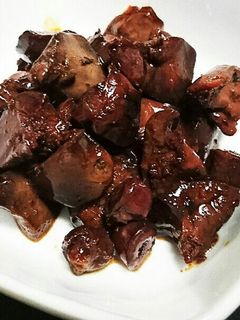鶏レバーの甘辛煮-レシピのメイン写真