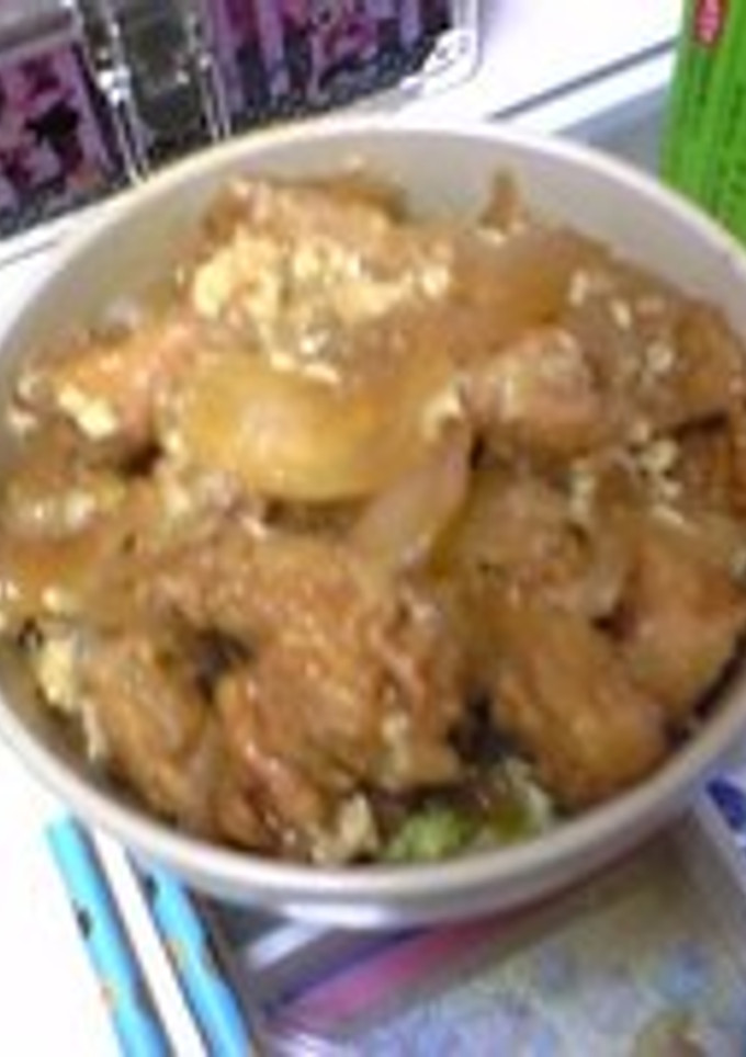 おいしい♪簡単♪から揚げ丼-レシピのメイン写真