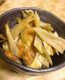 こりこり♪鶏やげん軟骨とごぼうの煮物