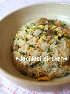 ザーサイニラ玉炒飯-レシピのメイン写真
